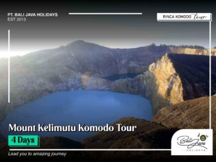 Mount Kelimutu Komodo Tour 4 Days