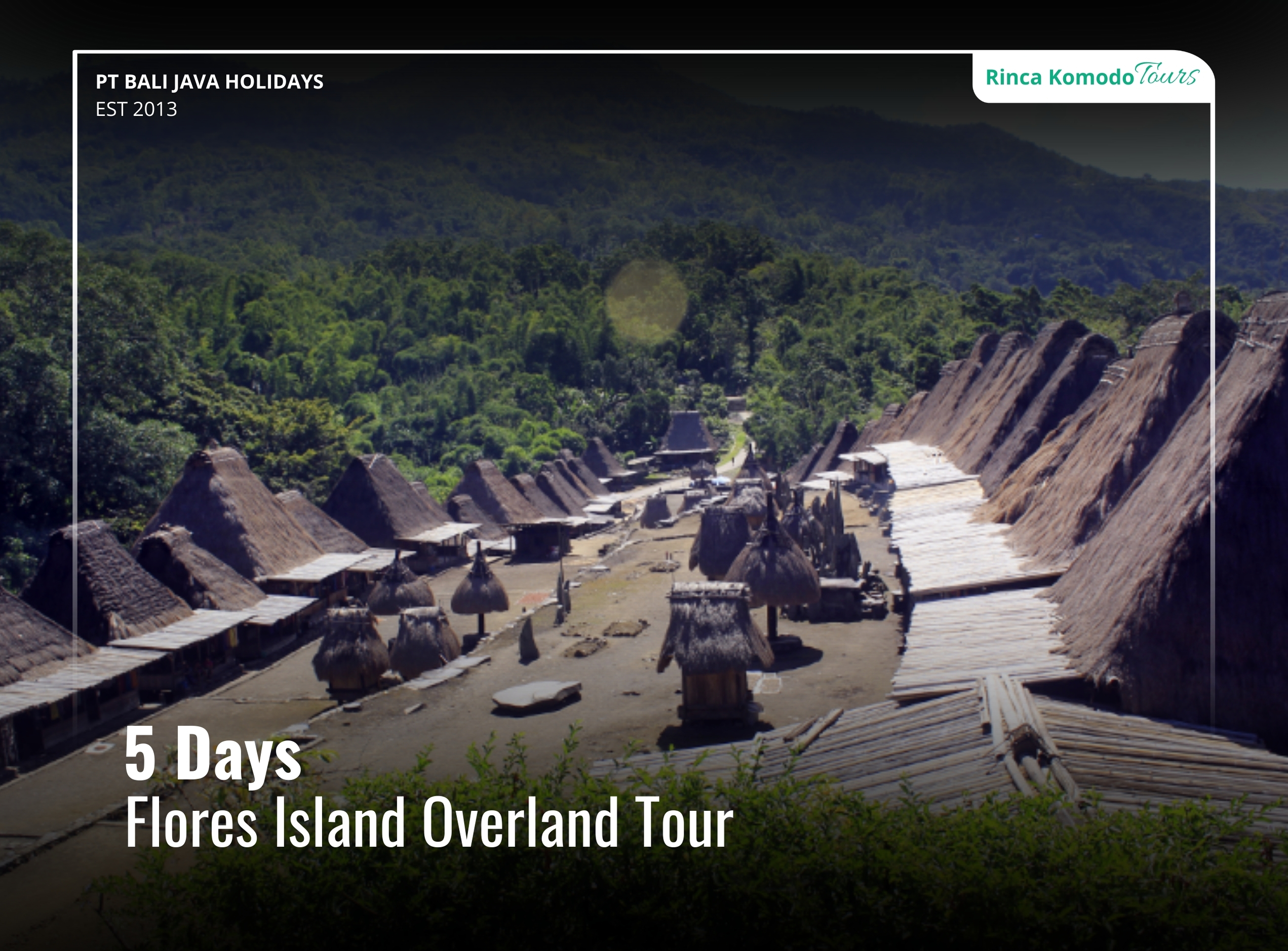 Flores Island Overland Tour 5 Days