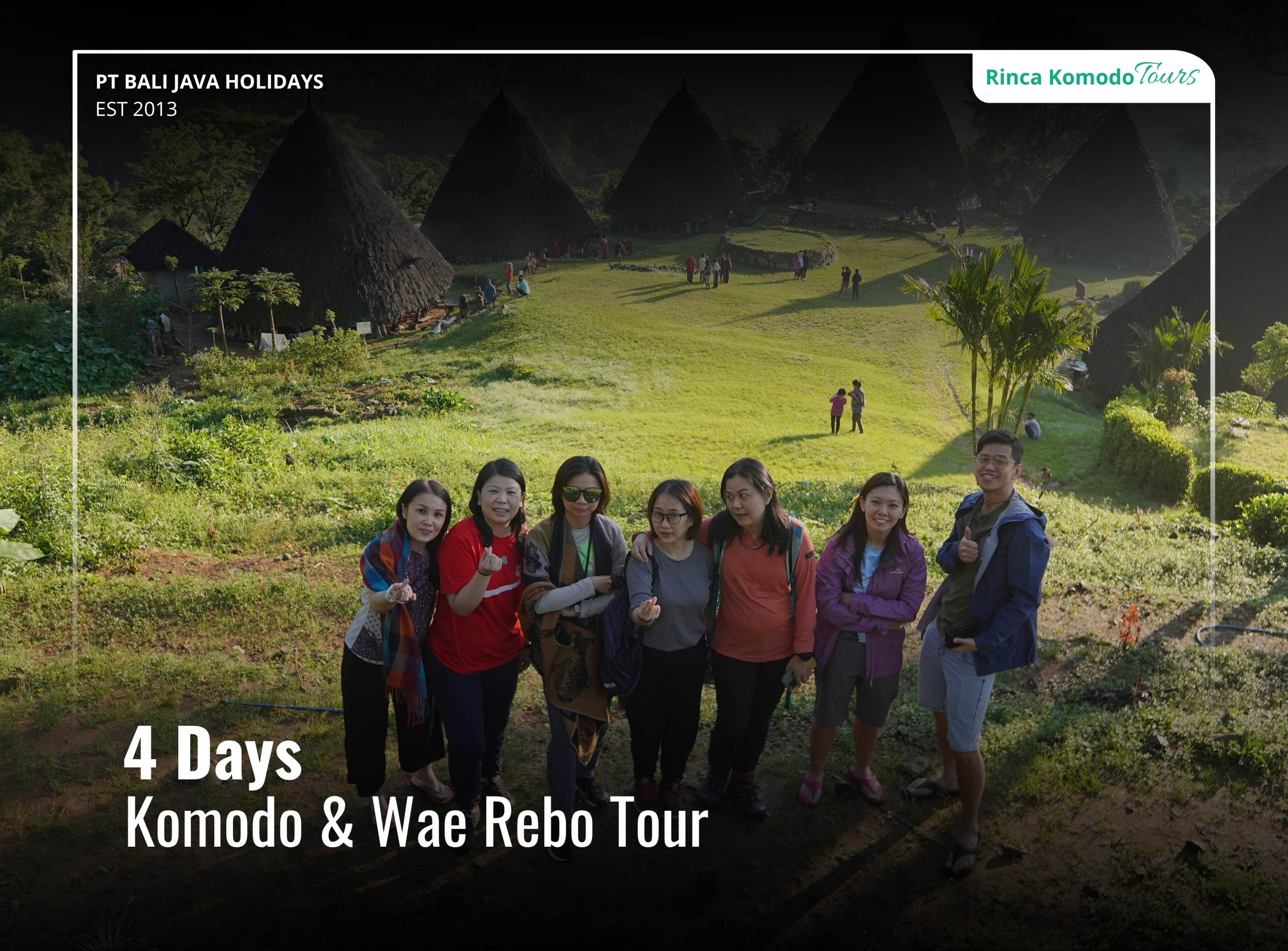 Komodo Wae Rebo Tour 4 Days