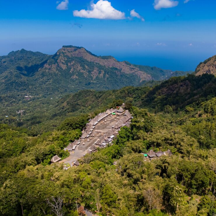 One of traditional villages in Flores